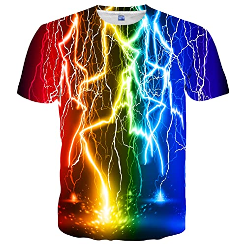 Yasswete Mens Womens Graphic T-Shirts Unisex 3D Printed Short Sleeve Shirts Tops product thumbnail 8