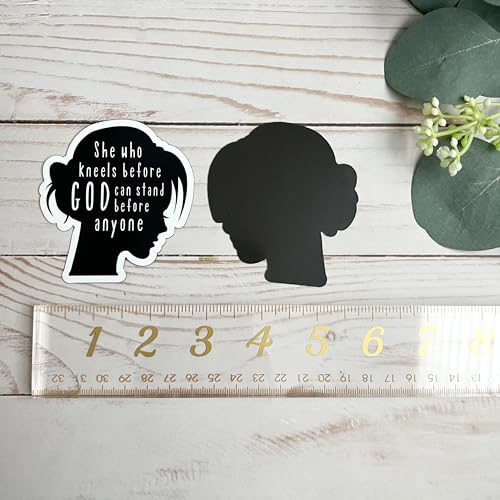 Imán decorativo rectangular negro y blanco miniatura 7