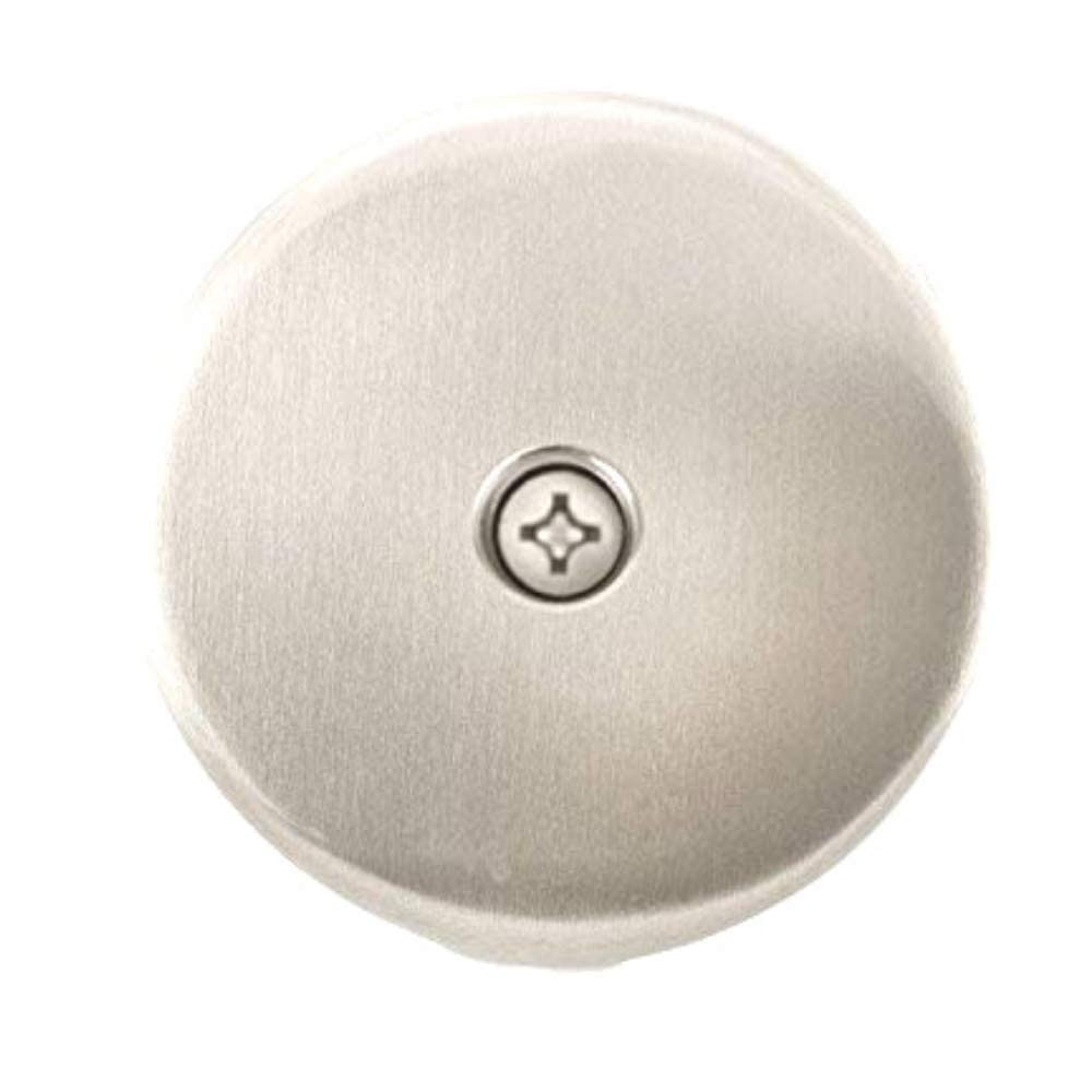 Wood Grip Universal Conversion Kit Bathtub Tub Drain Assembly, All Brass Construction Plus Removal Tool Sh - Satin Nickel