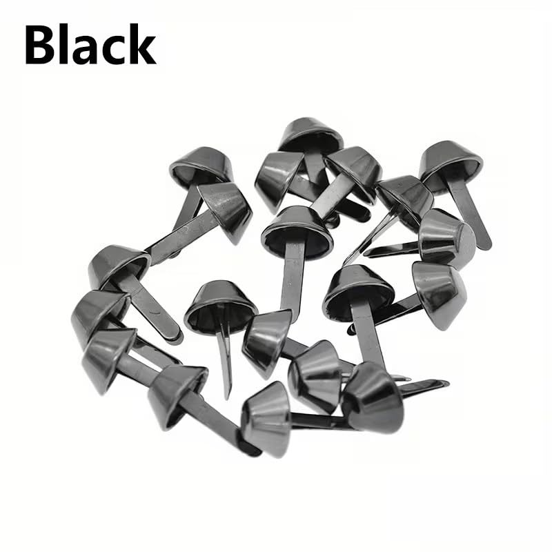 Clavos para cubeta de agua metal black 10 mm 100 piezas miniatura 2