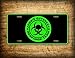 Produktbild Fhdang Decor Zombie Outbreak Response Team Kennzeichen Neon Green Walking Dead Auto Tag Daryl Dixon Norman Reedus Rick Grimes