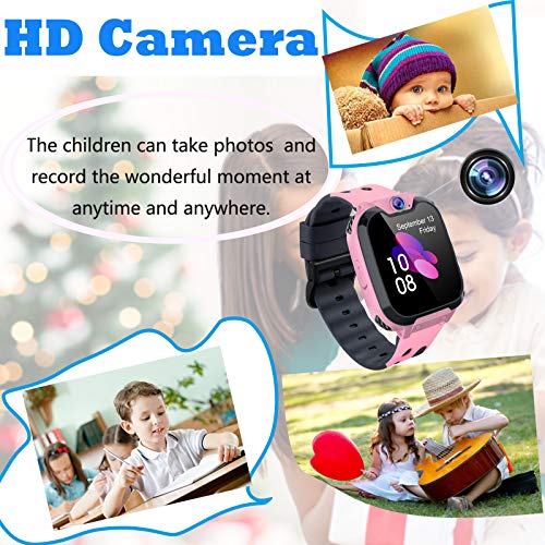 Smartwatch Kinder, Uhr Kinder Junge, Wecker Kinder Spiele Musik Player SOS Handyuhr Geburtstag für Jungen Mädchen Studenten Festival Geschenk - Image 7