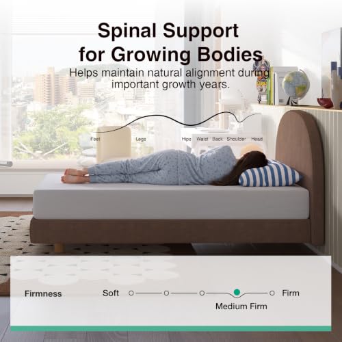 Image of Novilla 6 Inch Full Mattress in a Box, Full Size Memory Foam Mattress with Upgraded Support System for Enhanced Stability, Pressure Relief, CertiPUR-US Certified