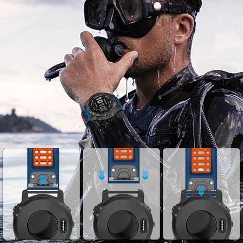 Correa de silicona 22mm para Garmin Fenix 8/7/6 Pro miniatura 5