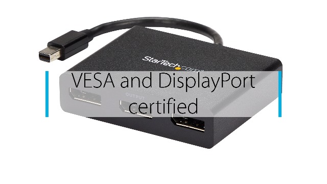 Amazon.com: StarTech.com 3-Port Multi Monitor Adapter - Mini