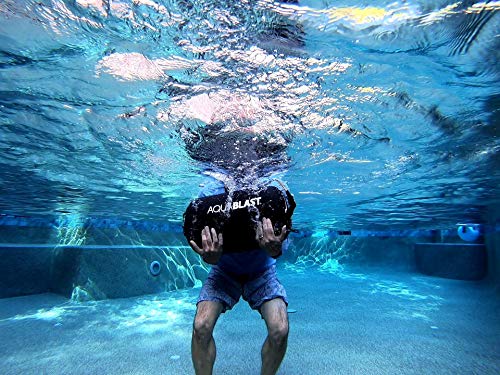 Image of Portable Fitness and Punching Bag for Pools & Swim Spas | Full-Body, Low-Impact Water Resistance Workout | Quick 30-Second Set-Up | Compact & Travel-Friendly