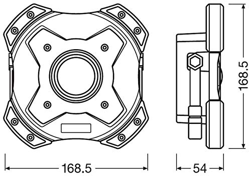 OSRAM LEDIL Flood LEDinspect Flooder 10W, Faretto