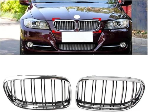 Parrilla delantera para BMW Serie 3 E90 E91 2008-2012 (OEM 51137201969) 2