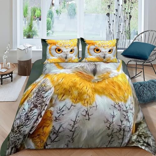 Housse de couette double Animaux Land en microfibre 3D - 3