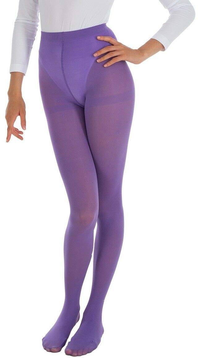 Karabu Lilac tights opaque ballet dancer modern classical dance 60 DEN, Purple, Gr. 48-52
