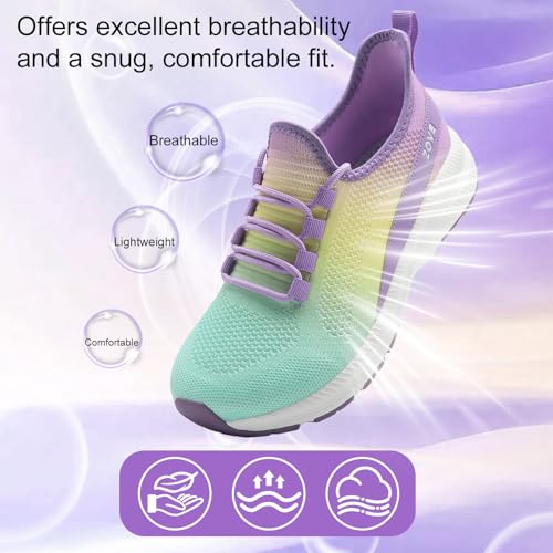 Image of ZOVE Wide Toe Box Shoes Women Extra Wide Width Sneakers Ultra Light Road Running Shoes Non-Slip Tennis Sneakers Breathable Walking Athletic