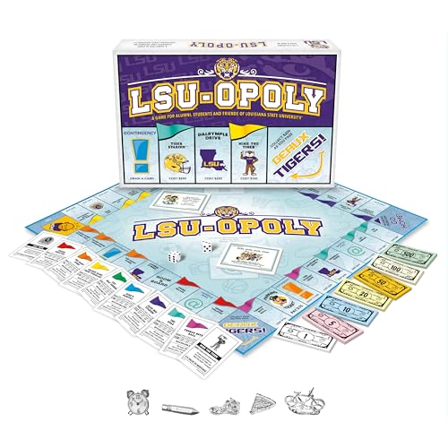 Late for the Sky LSUOPOLY Juego de Mesa Campus Edition miniatura 3