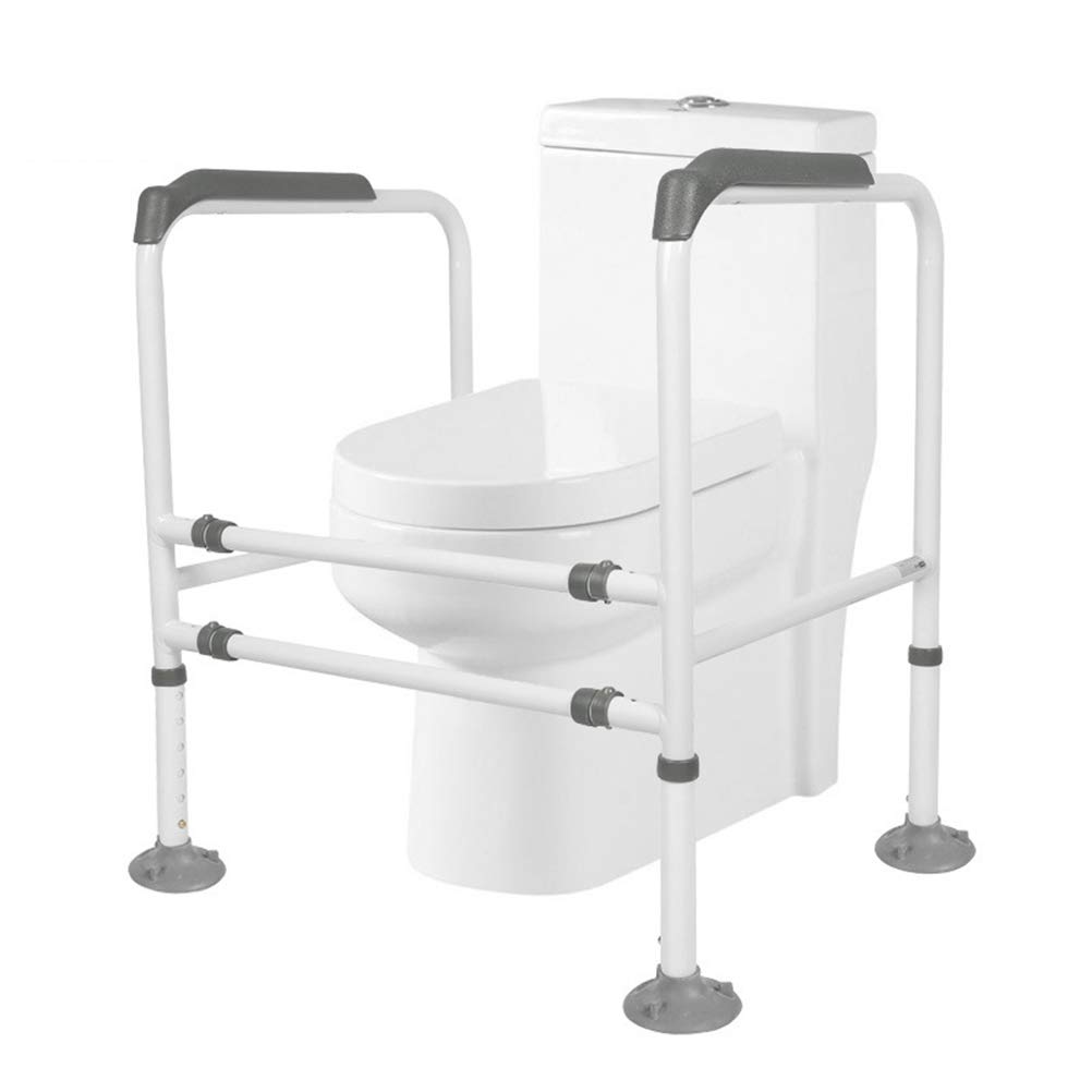 Buy HSRG Surround Toilet Safety Frames, Adjustable Free Standing Toilet