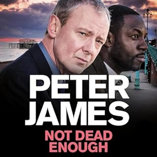 Not Dead Enough Audiolibro Por Peter James arte de portada