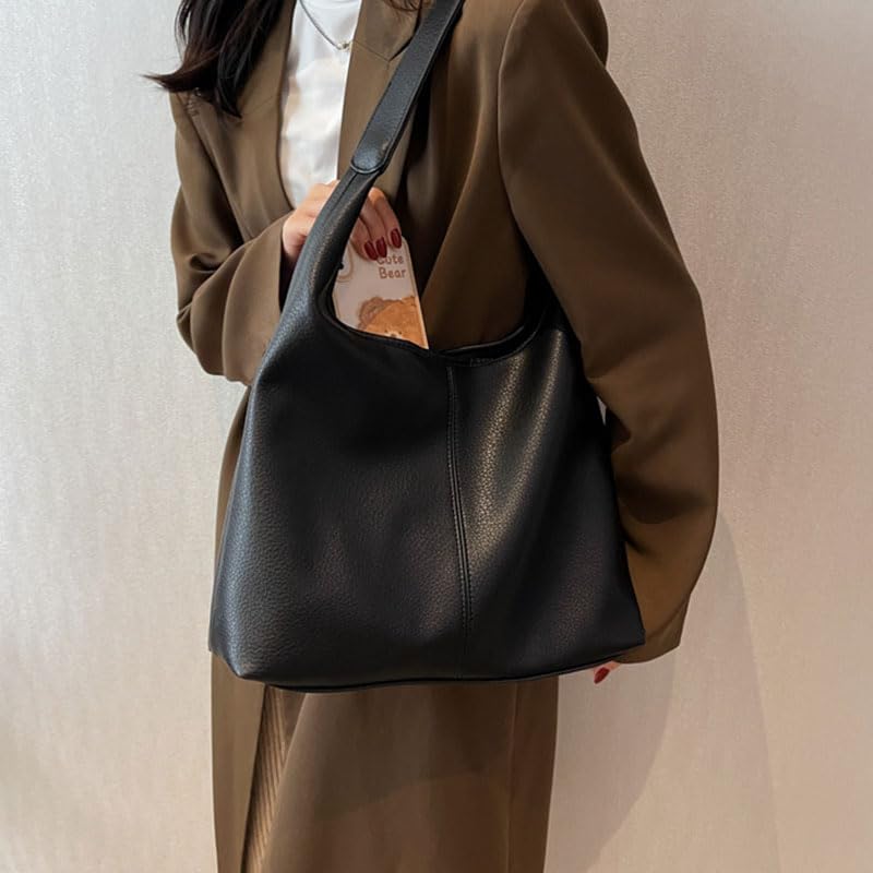 Bolso tote para mujer, ligero y acolchado, de cuero sintético impermeable, para trabajo, viaje y gimnasio miniatura 7