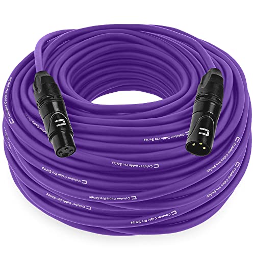 Coluber �o�����X XLR �P�[�u�� �I�X-���X - �v�� 3�s�� �}�C�N�R�l�N�^�[ �d���t���X�s�[�J�[ �I�[�f�B�I�C���^�[�t�F�[�X �~�L�T�[�p - ���C�u�p�t�H�[�}���X & �^��p 150 Feet �p�[�v�� ABT150PL
