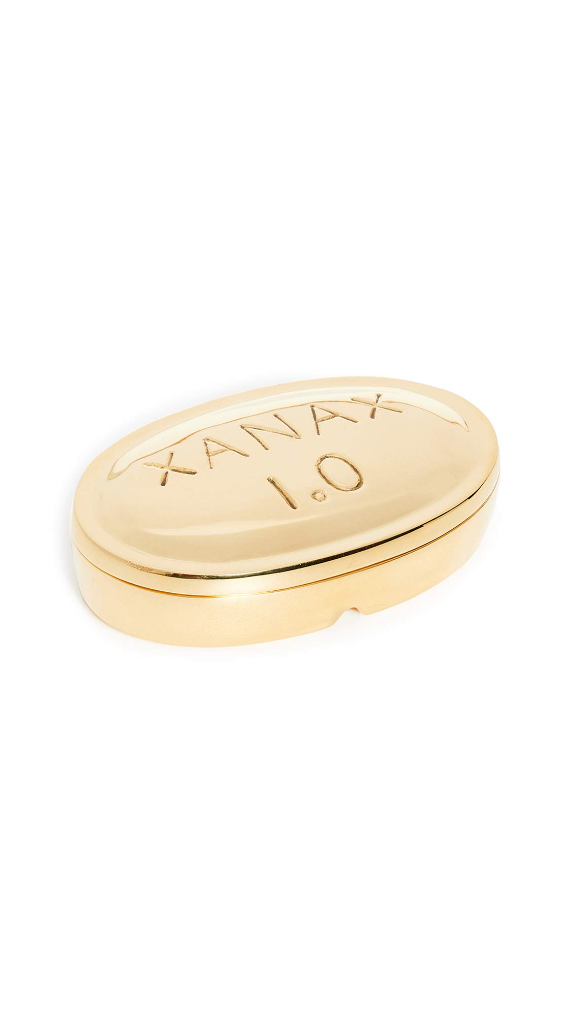 Jonathan Adler Women's Brass Pill Box