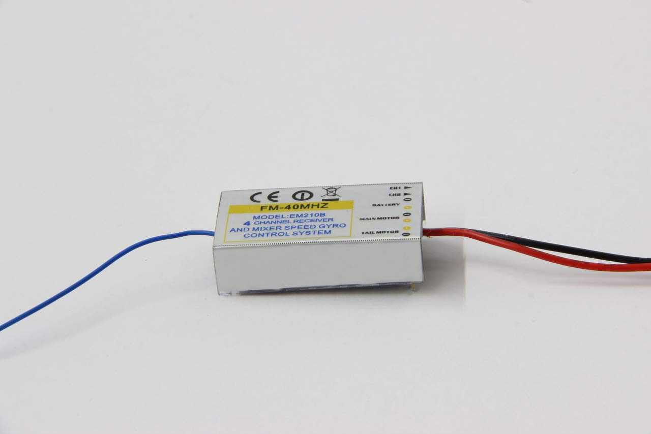 Jamara 30444 RX Elettronica per Elicottero Lama 2 40Mhz, Multi Colore
