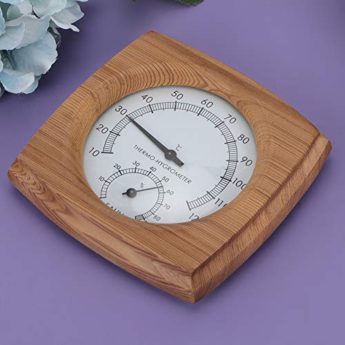 Yosoo Health Gear 2-In-1 Wood Hygrometer, Sauna Thermometer Hygrometer - Image 3
