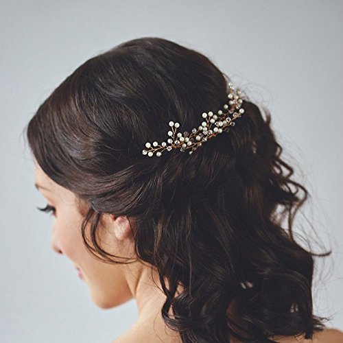 Unicra Wedding Hair Pins for Bride (Pack of 3)