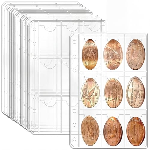 Album de monnaie et classeur à anneaux ordonnés avec 30 pages de collection à poches