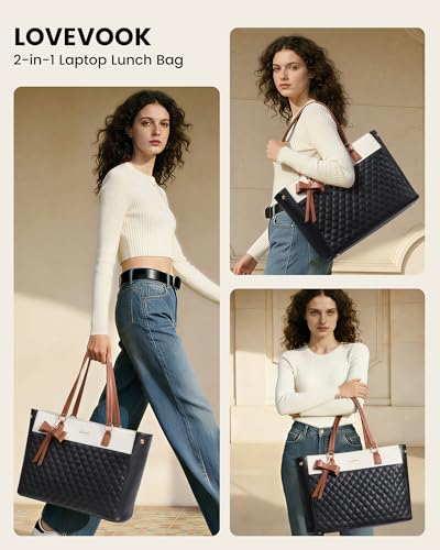 Work Tote Bag with Lunch Compartment - image 2