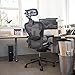 Engineered Now The Original Headrest for The Herman Miller Aeron Chair (H4 for Classic, Carbon)