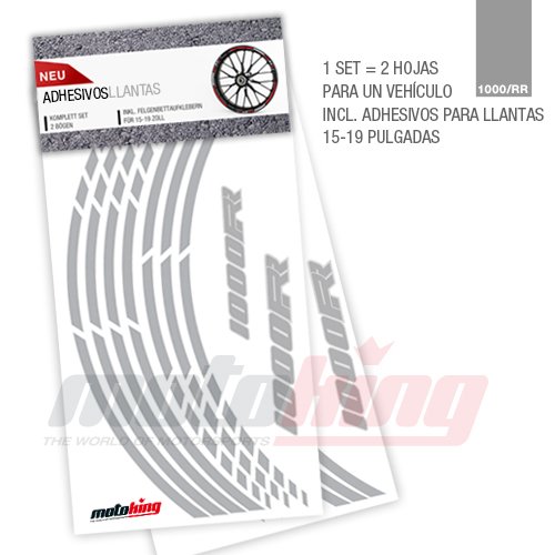 Adhesivos para Llantas RS - Triple - Juego Completo para 15 "16" 17 "18" 19"