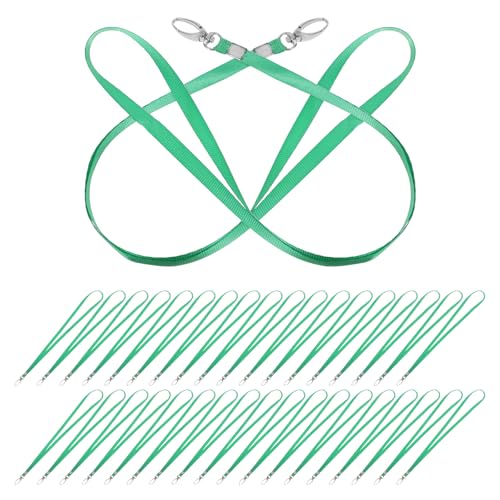Porte-badges en nylon vert anti-torsion pour sécuriser vos pass d'accès professionnels