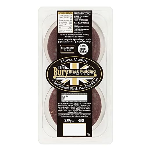 The Bury Black Pudding Traditional Slices