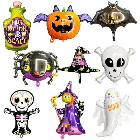 MINICIRCLES Halloween Balloons Set of 9 Cover