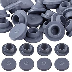 OLYCRAFT 150 Stück Gummistopfen 13mm FIND-OC0001