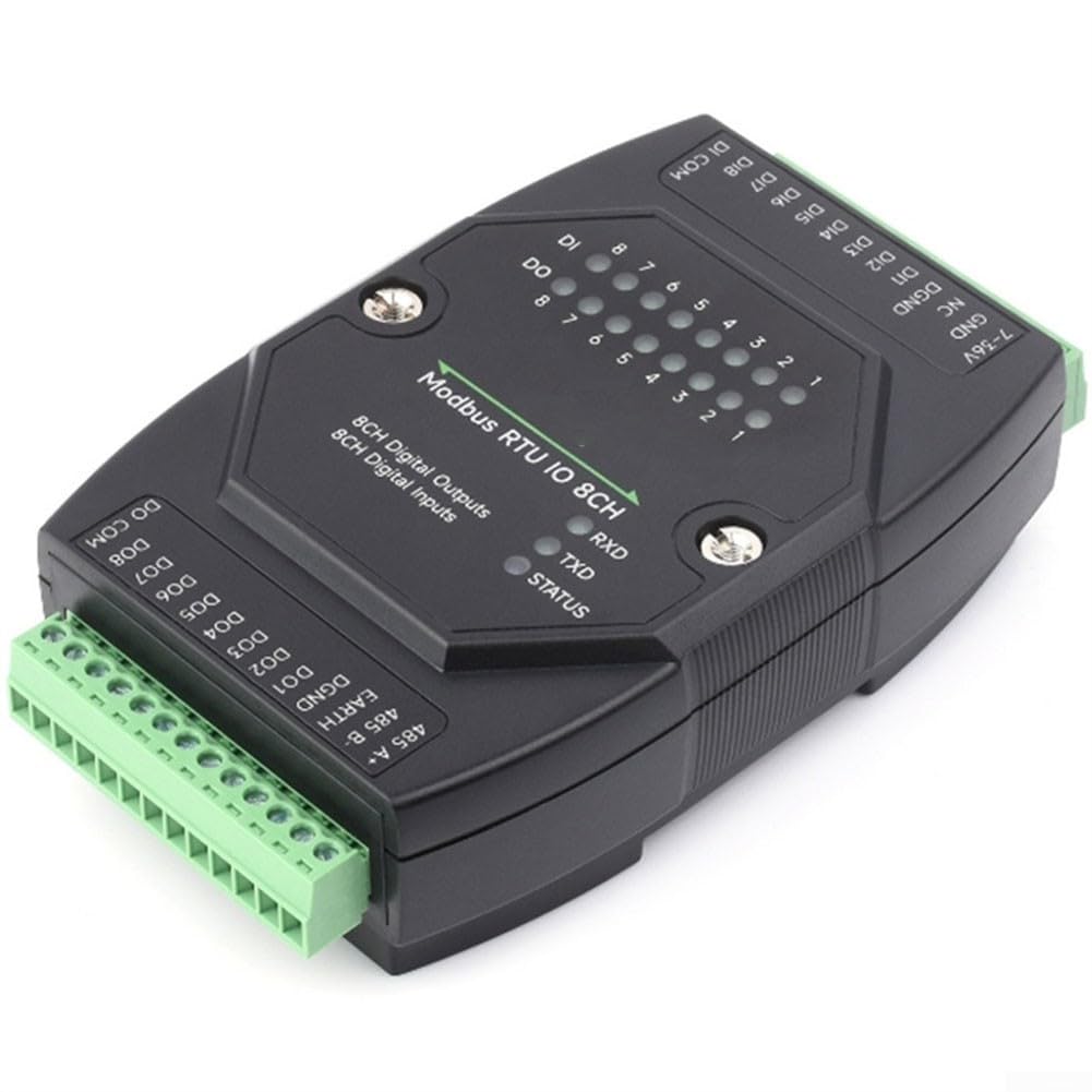 Módulo IO de 8 canales 7-36 V para modbus para rtu Industrial 8 canales