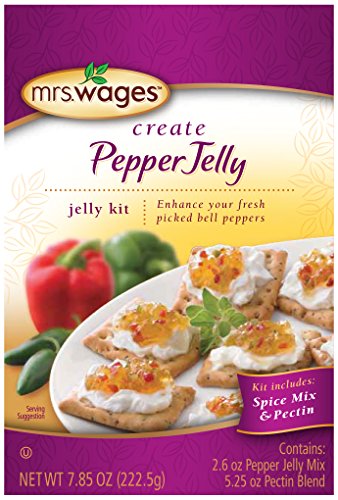 Mrs. Wages Create Pepper Jelly Kit, 7.85 Ounce (Pack of 6)