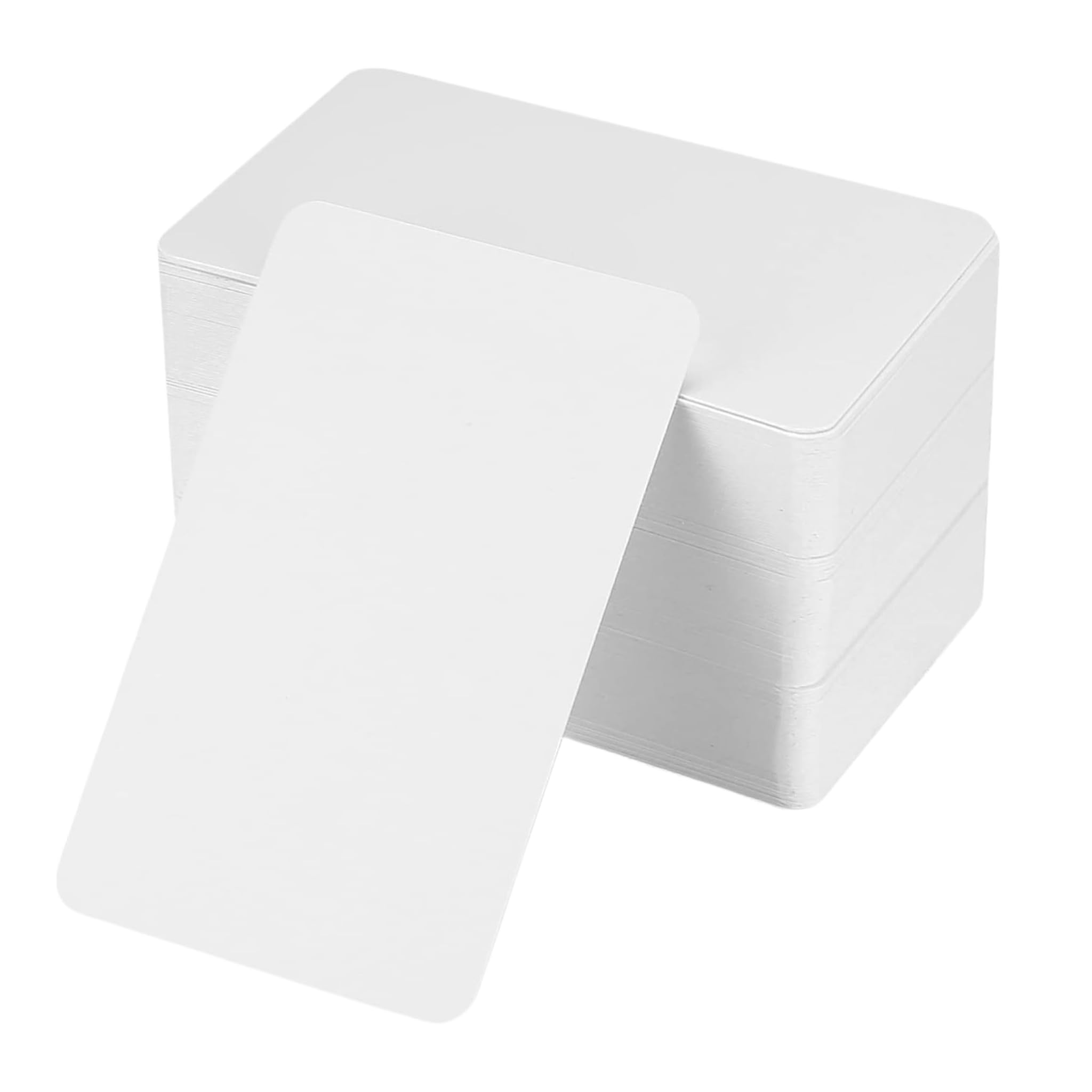 250PCS White Blank Cards, Blank Playing Cards, Blank Flash Cards, Paper Message Marking Card as Bookmarks, Spelling Card, Perfect for Learning, DIY, Gift Tags - 8.8X 5.7CM/3.46x2.44 Inch