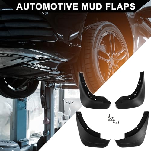 Image of Mud Flap Splash Guard with Mount Accessories for Suzuki SX4 / Front & Rear Side Mud Guards /Durable / 1 Set