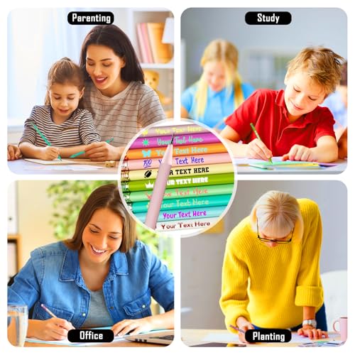 Lápices personalizados WolunLi pack de 30 miniatura 5