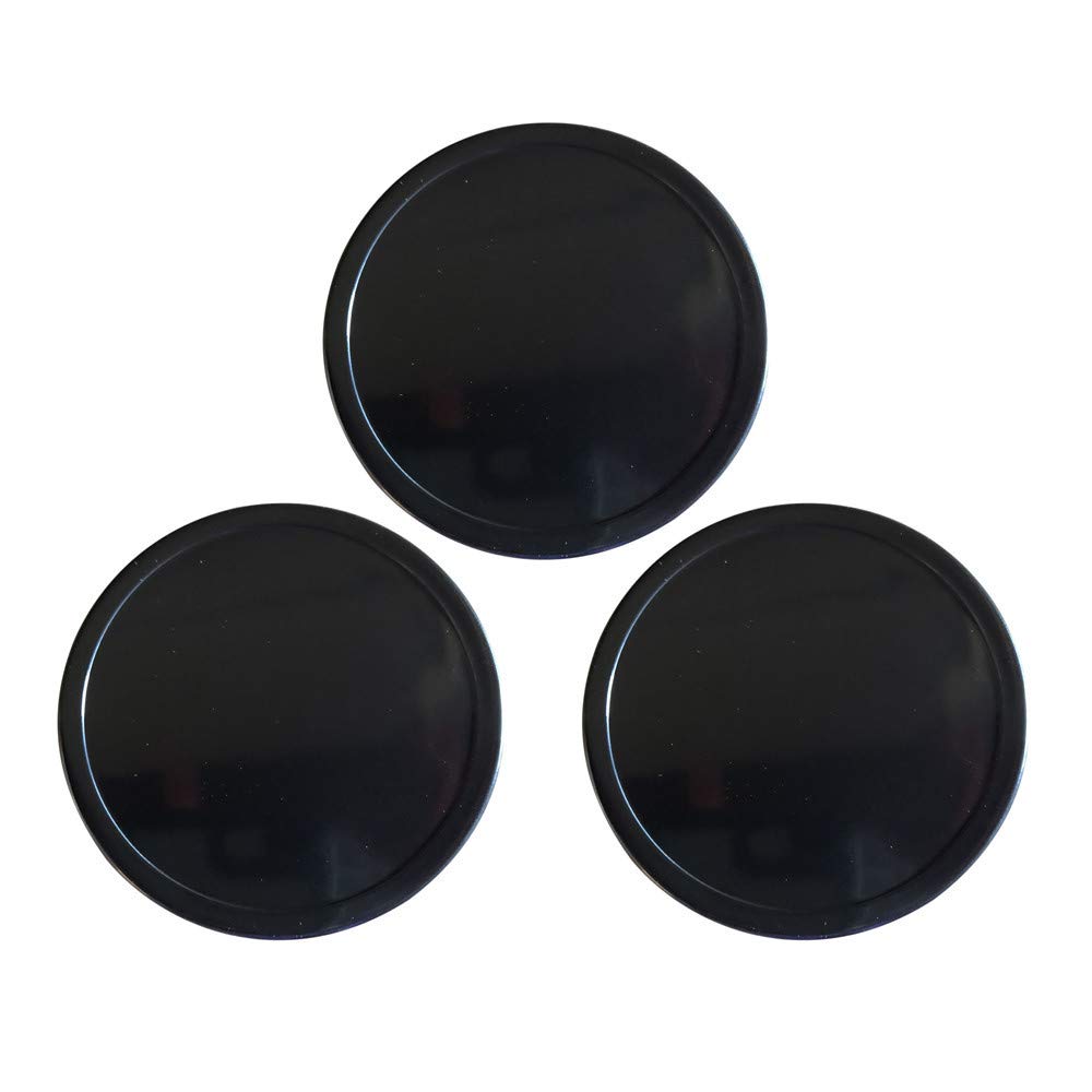 JJDD 3 PCS Replacement Plastic Stay Fresh Lid Compatible with Magic Bullet Blender 16OZ Cup Juicer Mixer Parts,Black