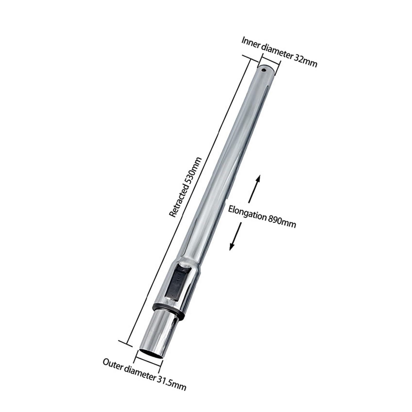 Tubo flessibile di prolunga dritto da 32 mm / 35 mm for accessori for parti di aspirapolvere robot