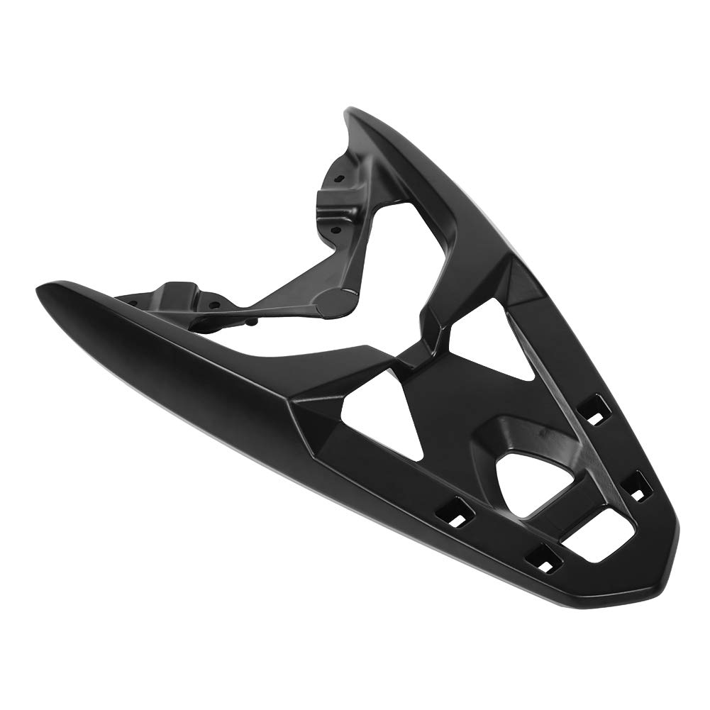 Portapacchi Posteriore per Moto, Ripiano Portapacchi in Lega, 61 X 39 X 7 Cm, Installazione Semplice, Supporto per Carichi Pesanti per Motociclisti NMAX 155 2017 2018 2019 e Uso in Viaggio