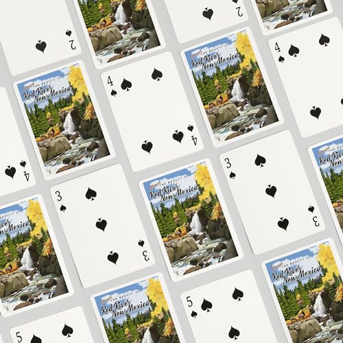 Baraja de cartas de póker Red River de Lantern Press miniatura 4