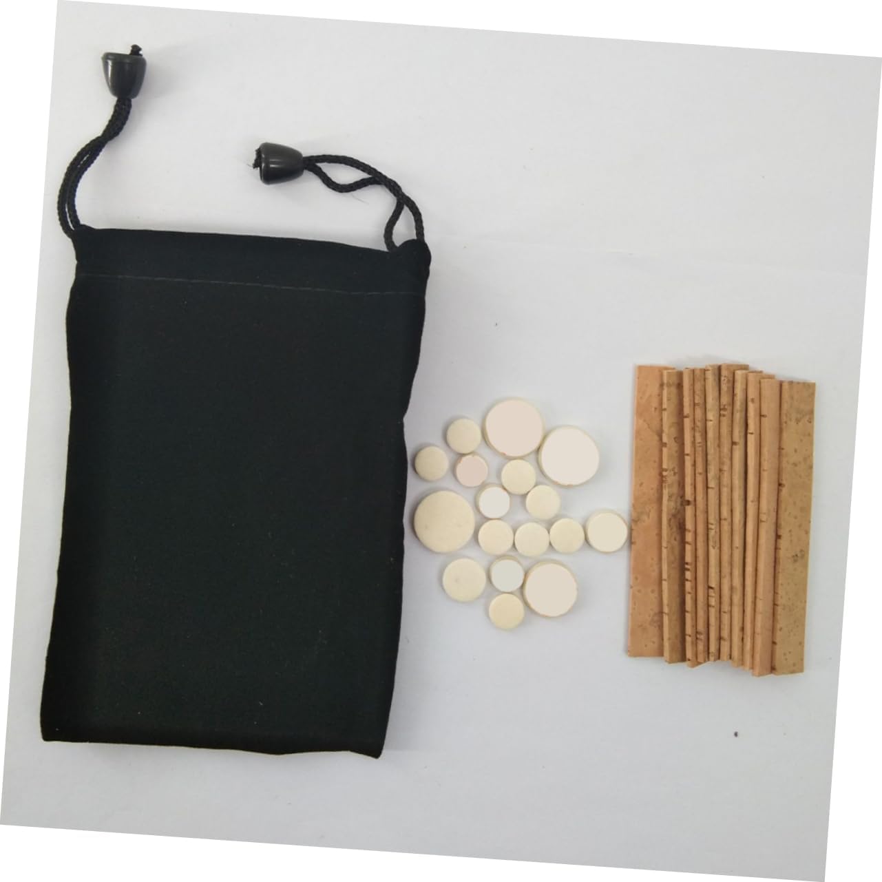 ibasenice 5sets Clarinet Cork Repair Kit of Neck Cork Key Pads for Instrument Maintenance Essential Accessories for Clarinet Players