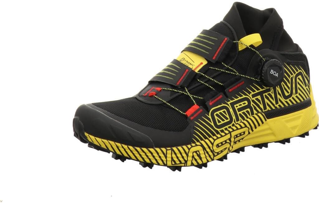 La Sportiva Cyklon Sunset/Lime Punch, Men's Trail Running Shoes