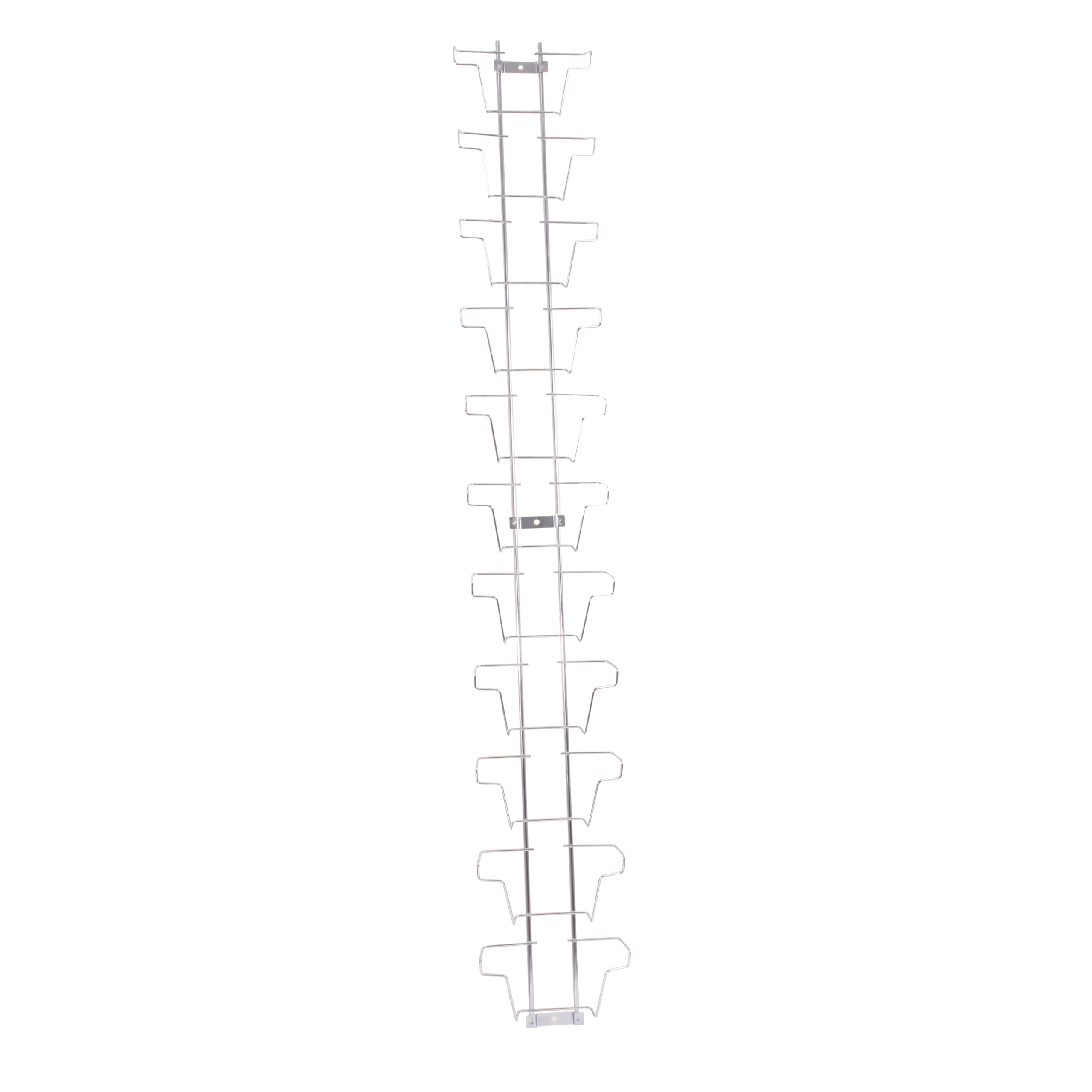 Expositor de Pared para Postales Formato apaisado 150 x 105 mm con 11 Compartimentos Support Mural Divers
