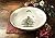 Spode Christmas Tree Collection Pasta Bowl - Large 13-Inch Serving Boel, Dishwasher, Microwave, and Freezer Safe, Made of Porcelain, Serveware, Christmas Tree Design, Green/Beige
