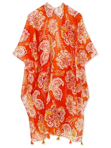 Image of Moss Rose Women Summer Bikini Kimono Bathing Suit Cover Ups for Swimwear