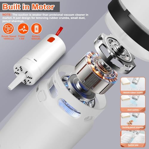 Image of 21 in 1 Multifunction Cleaning Kit, Upgraded Electronic Cleaner Kit with Mini Vacuum for Keyboard, Laptop, Phone, Camera, Earbud,Computer Screen etc Cleaning Brush Tool kit Set