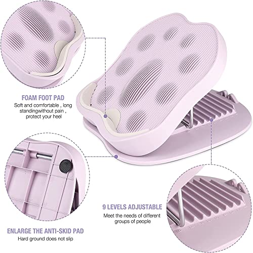 Tablero ajustable para estiramiento de pantorrillas portátil miniatura 5