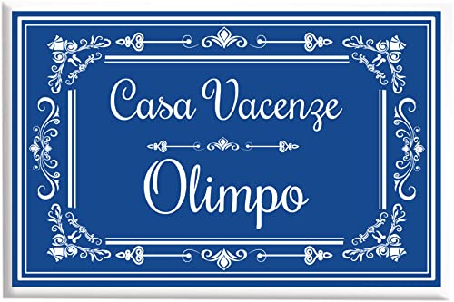 Targa in ceramica mattonella Personalizzato