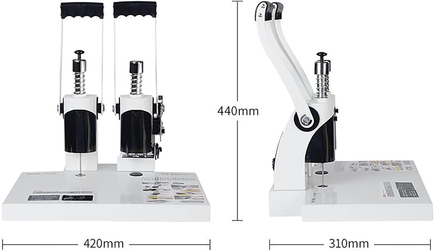 Suministros de Oficina, máquina automática de Encuadernado y Perforado con Fundido en Caliente, máquina de Encuadernado eléctrica para comprobantes Contables manuales